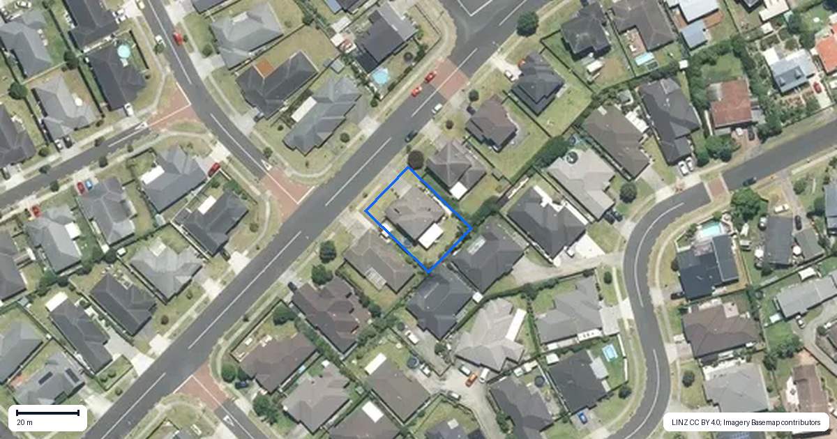 Property context map for 46 Hadley Wood Drive, Wattle Downs, Auckland