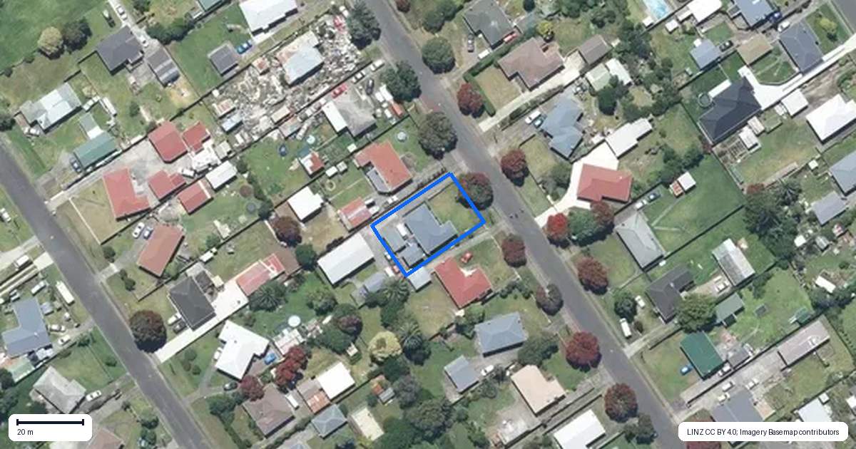 Property context map for 49 Thatcher Street, Castlecliff, Whanganui