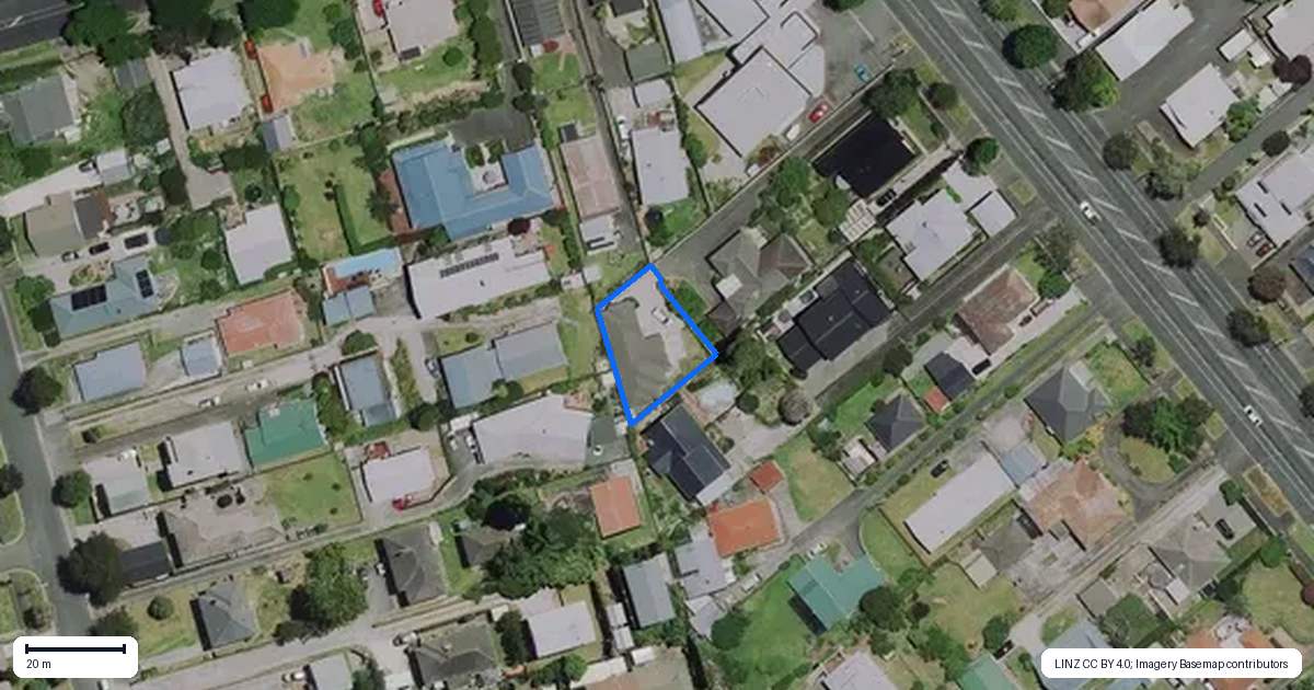 Property context map for 43A Grey Street, Hamilton East, Hamilton