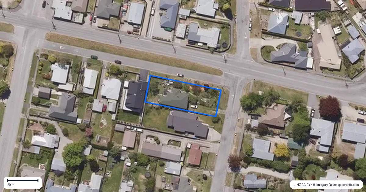 Property context map for 8 Simmonds Street, Alexandra