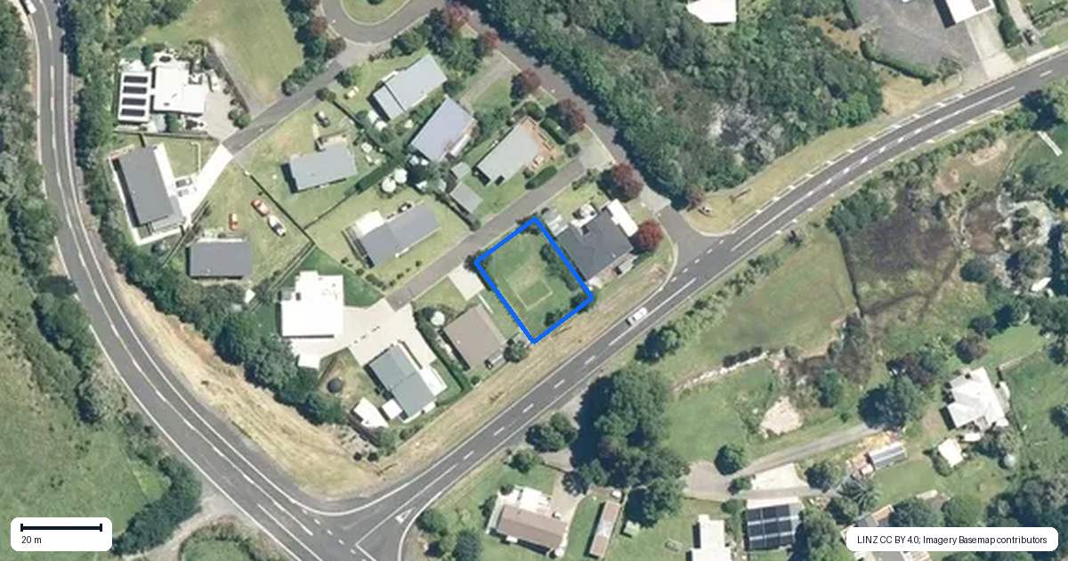 Property context map for 3 Kingfisher Way, Whiritoa, Waihi