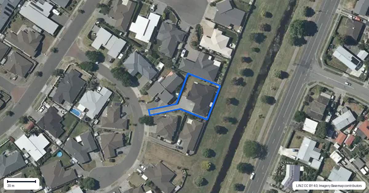 Property context map for 7 Milford Place, Poraiti, Napier