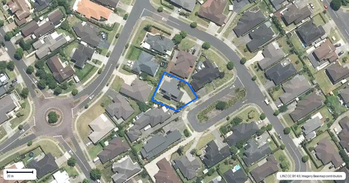 Property context map for 3 Rivoli Place, Karaka, Papakura