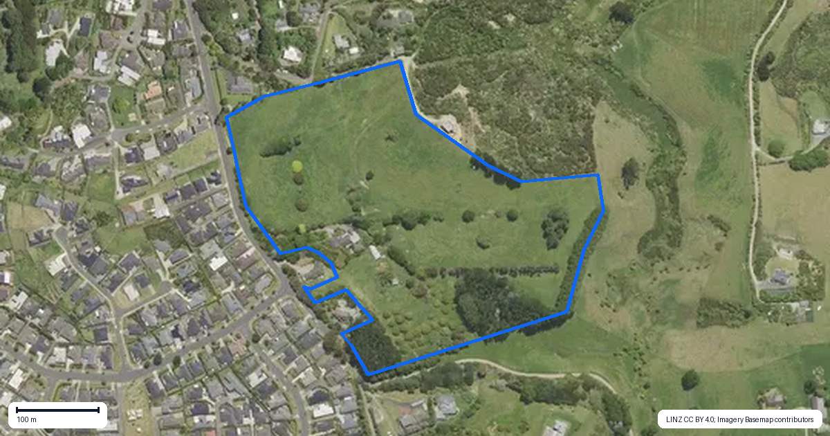Property context map for 157 Waikite Road, Welcome Bay, Tauranga