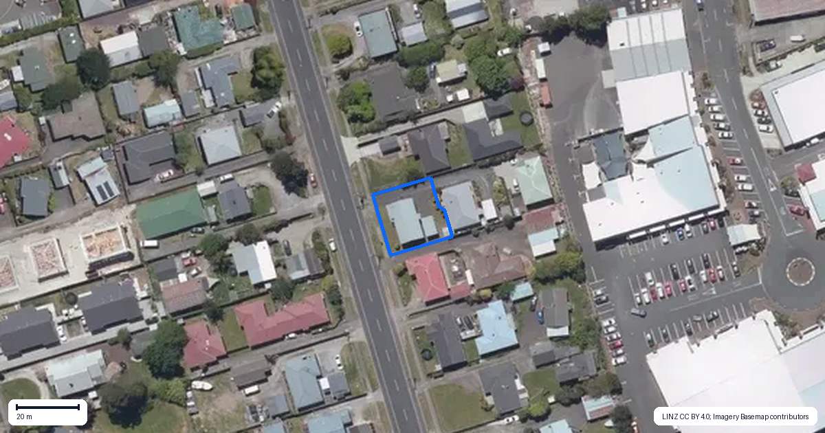 Property context map for 1/53 Rotokawa Street, Taupo