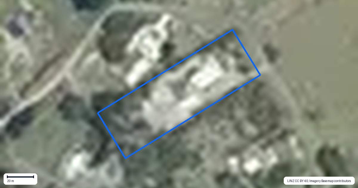 Property context map for 24 Clive Street, Halcombe