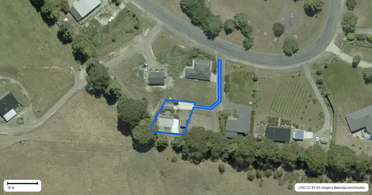 Property context map for 3/10 Valley Road, Greta Valley