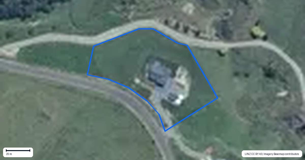 Property context map for 147 Albert Road, Tokomaru, Palmerston North