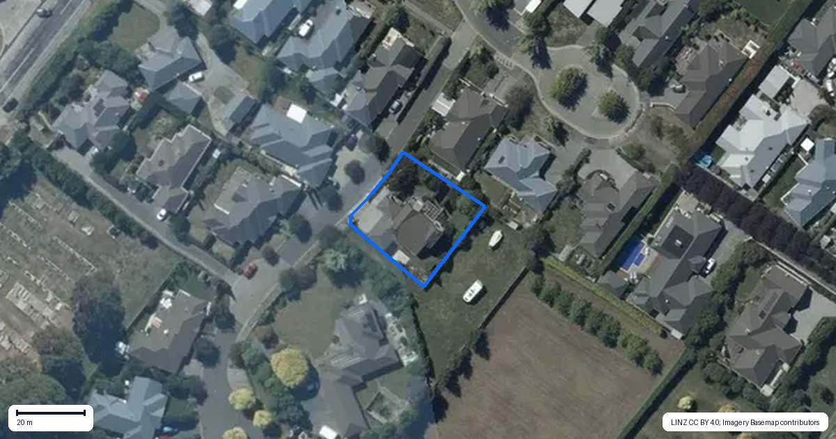 Property context map for 3 Dewar Lane, Prebbleton