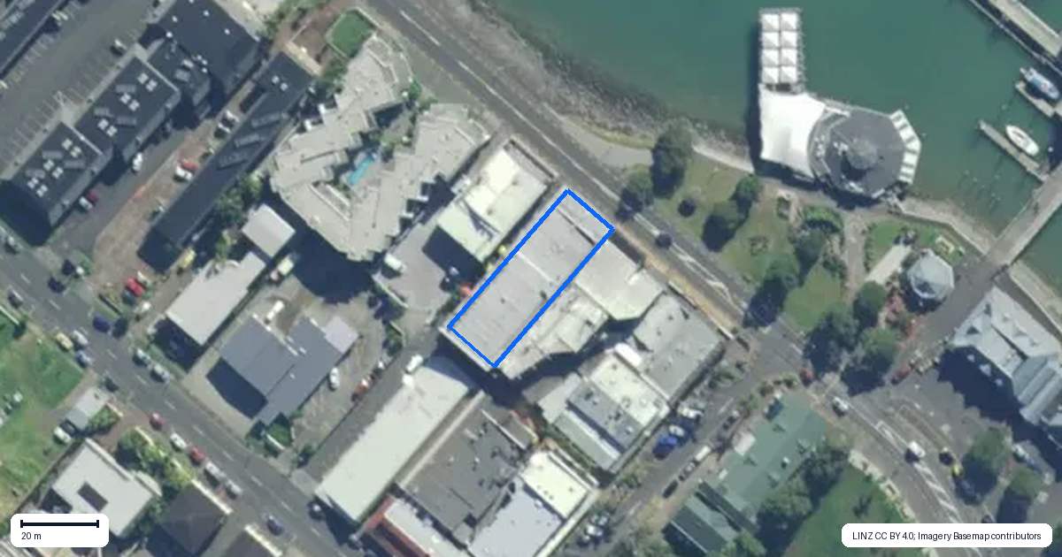 Property context map for 12/82 Marsden Road, Paihia