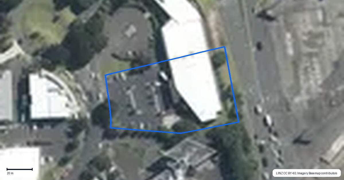 Property context map for 7A Pacific Rise, Mount Wellington, Auckland