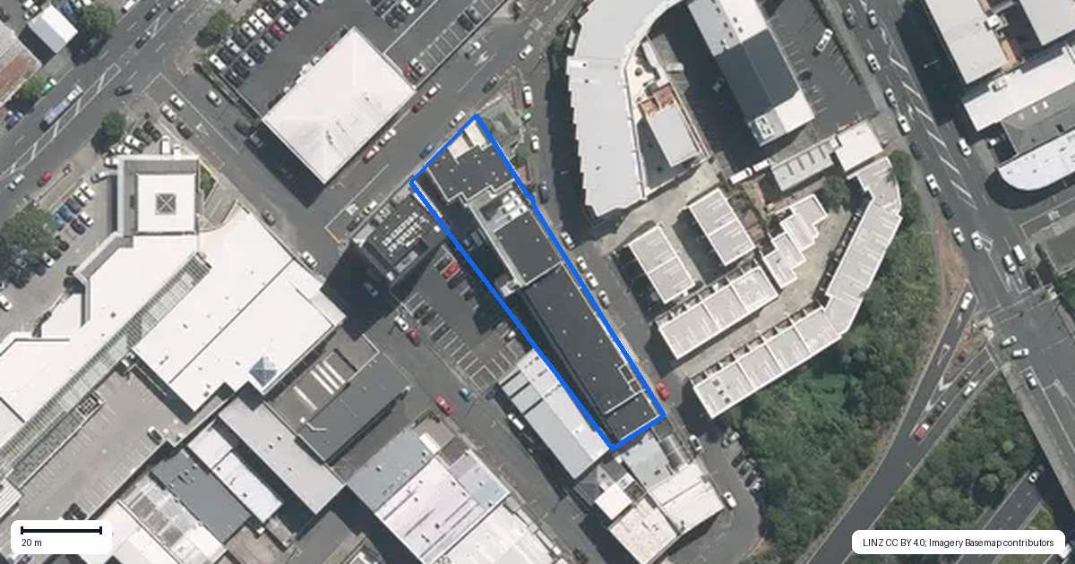 Property context map for 7I/16 Chapman Street, Grey Lynn, Auckland