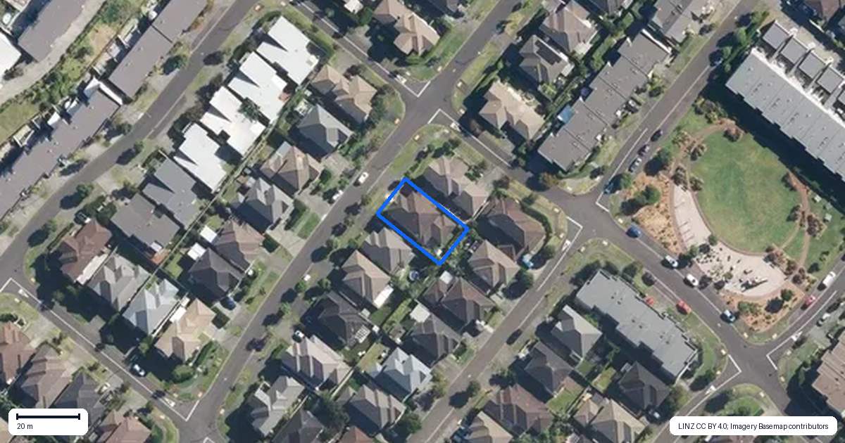 Property context map for 42 Searle Street, Stonefields, Auckland