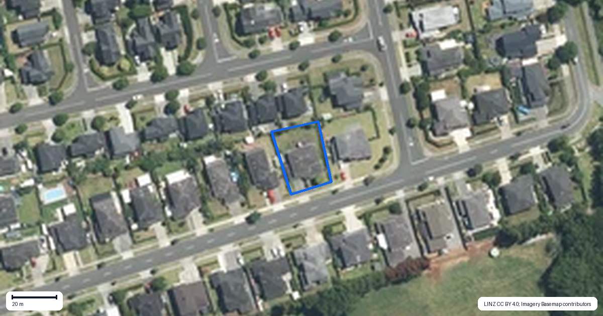 Property context map for 9 Wawatai Drive, Karaka, Papakura