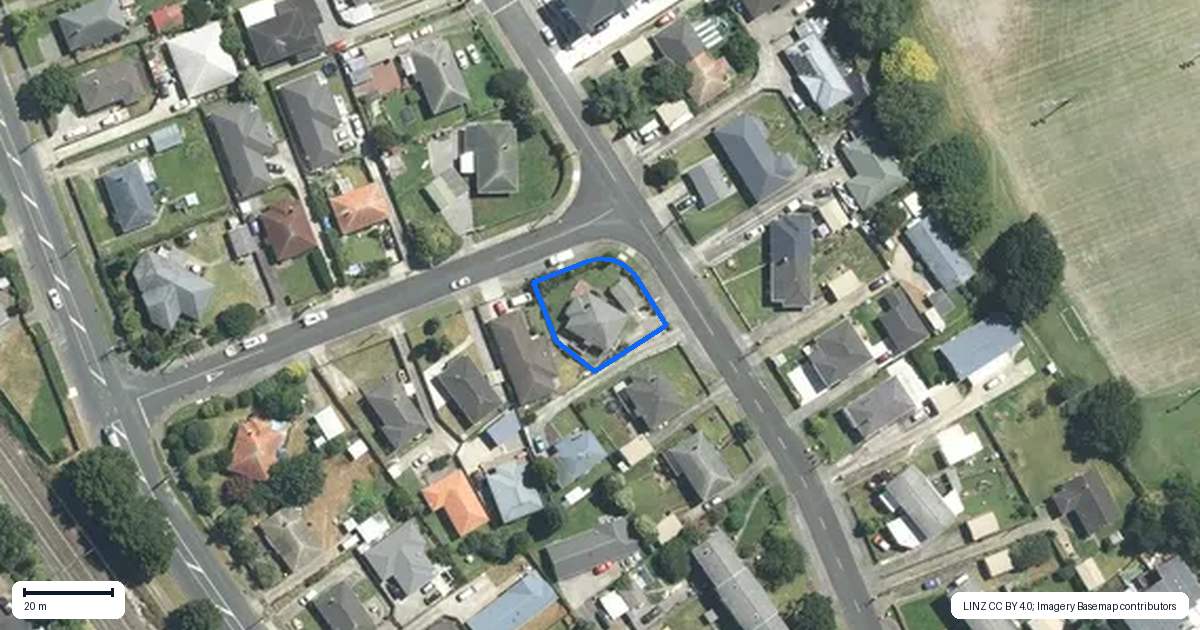 Property context map for 49 Arimu Road, Papakura