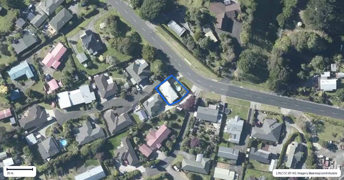 Property context map for 63 Victoria Avenue, Waiuku