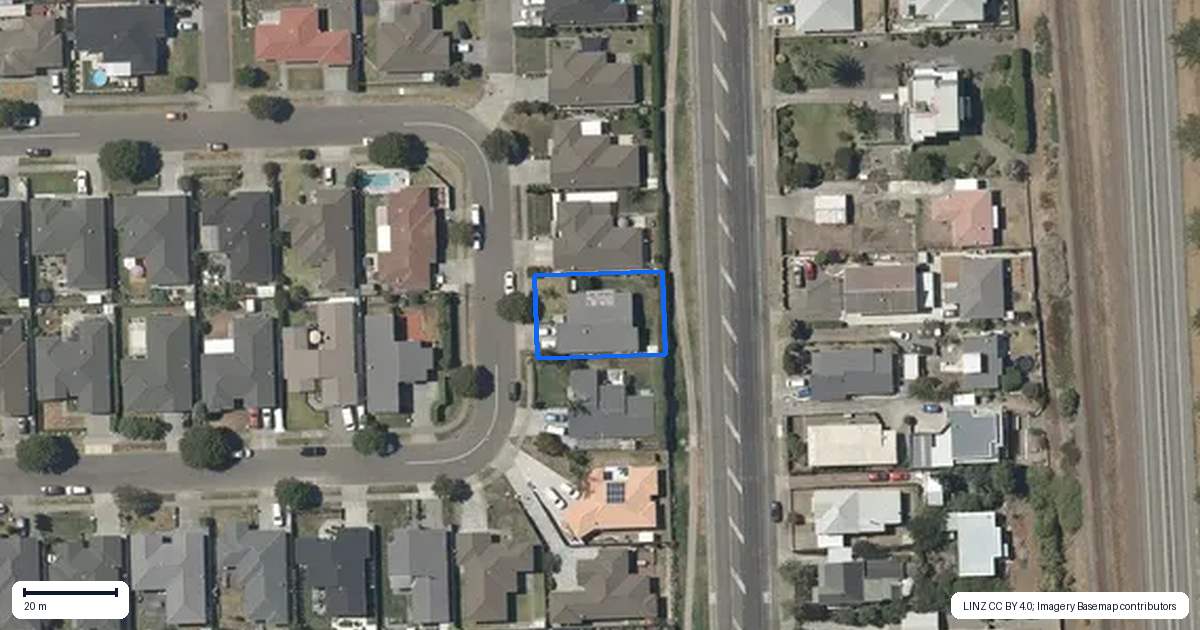 Property context map for 37 Squire Drive, Awatoto, Napier