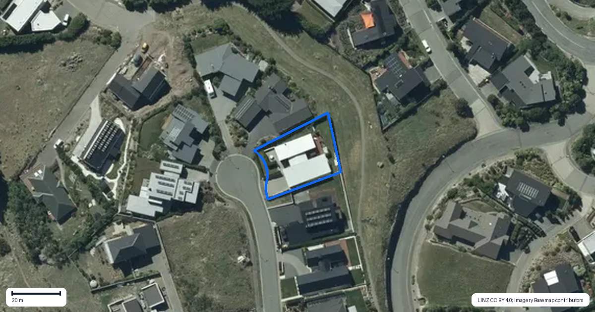 Property context map for 12 Parkridge Place, Mount Pleasant, Christchurch