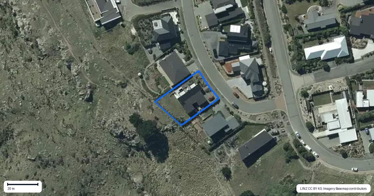 Property context map for 5 Parkridge Place, Mount Pleasant, Christchurch