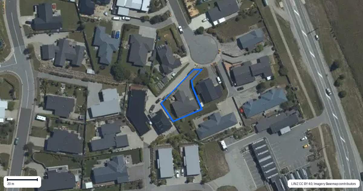 Property context map for 12A Alpha Close, Wanaka