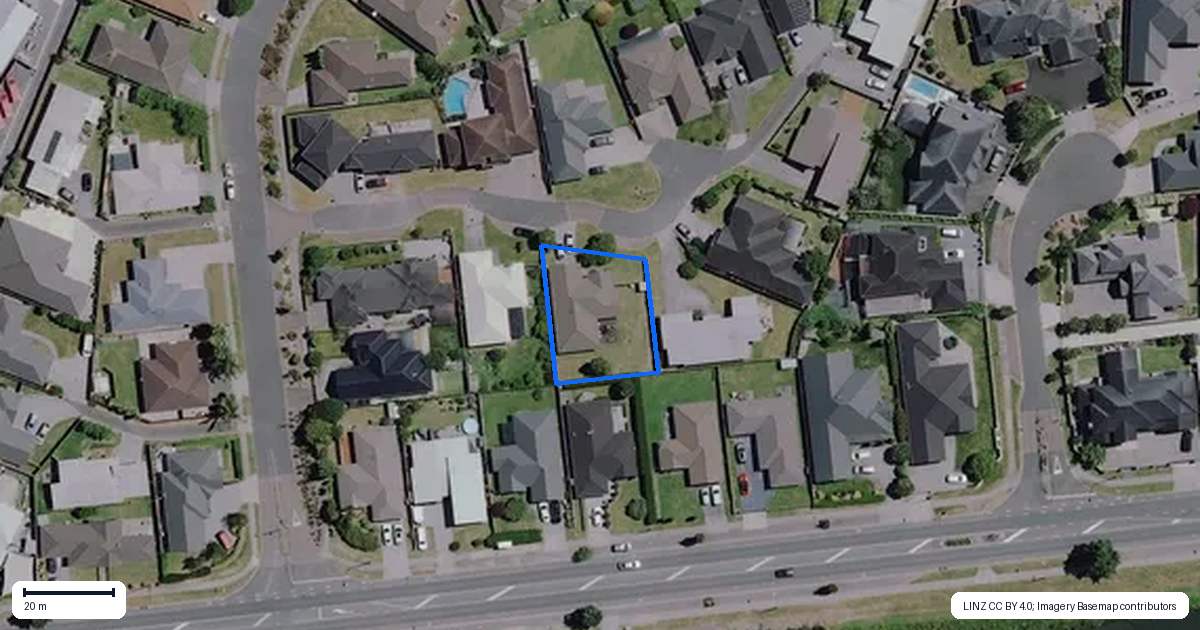 Property context map for 6 Chatham Place, Rototuna North, Hamilton