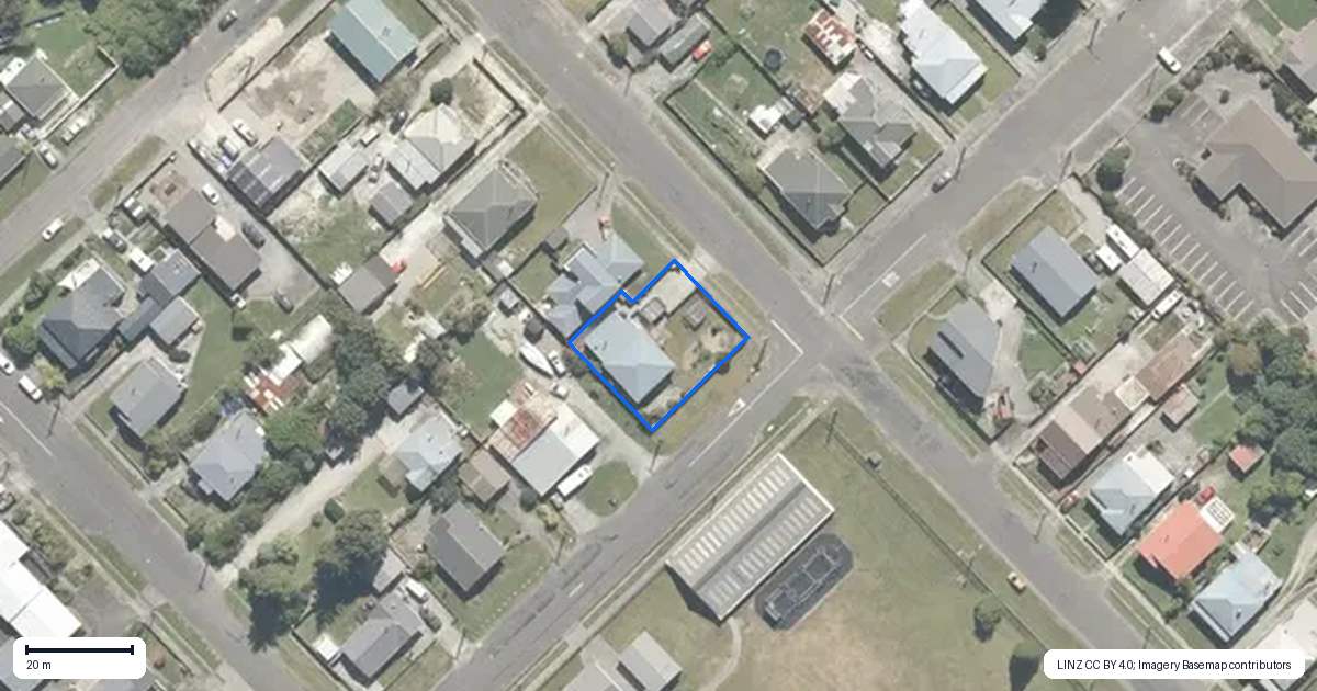 Property context map for 24 Sturge Street, Cobden, Greymouth