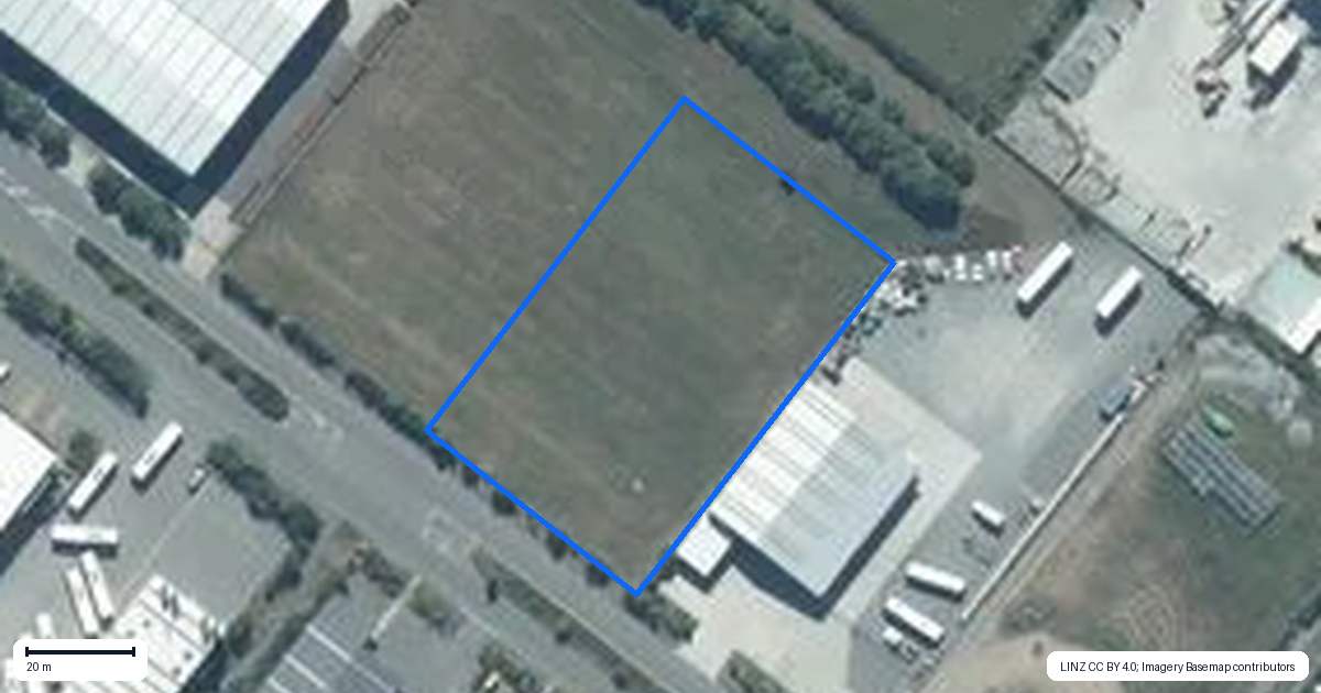 Property context map for 48 Detroit Drive, Rolleston
