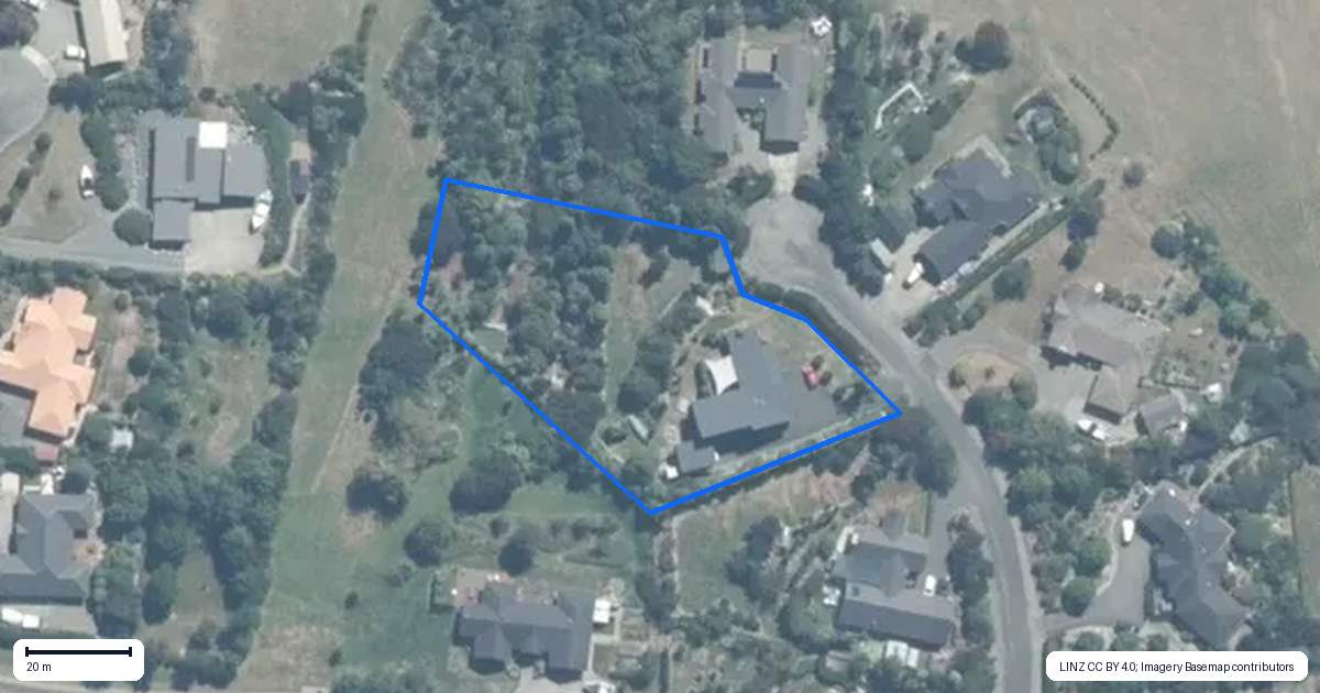 Property context map for 13 Bright Lane, Redwood Valley, Richmond