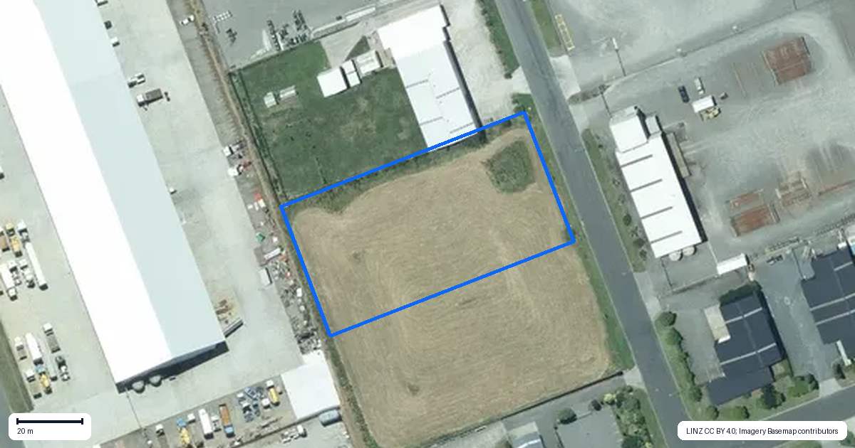 Property context map for 6 Swans Road, Bell Block, New Plymouth