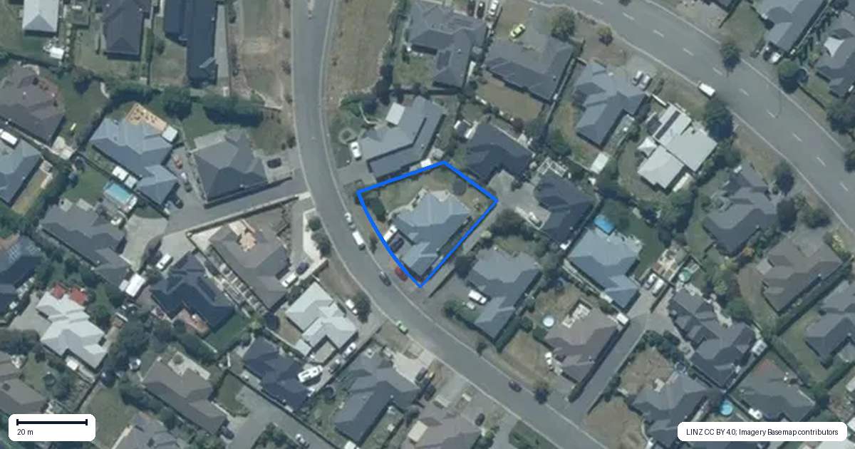 Property context map for 5 Henley Close, Rolleston