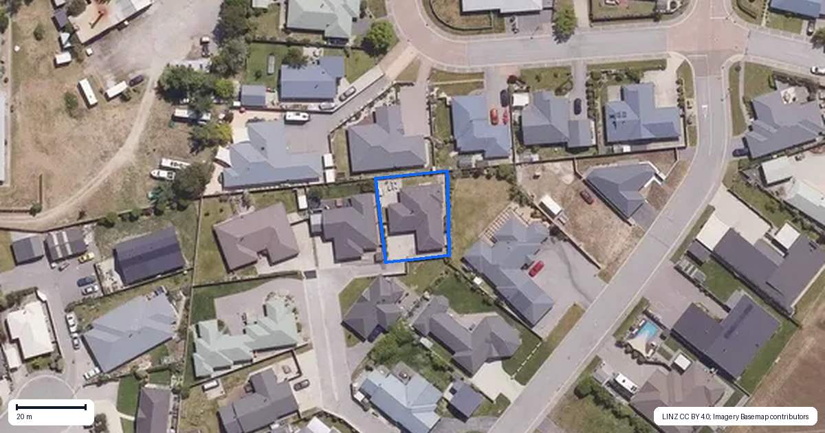 Property context map for 5C Kawarau Court, Cromwell