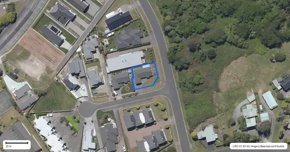 Property context map for 1/1 The Moorings, Two Mile Bay, Taupo