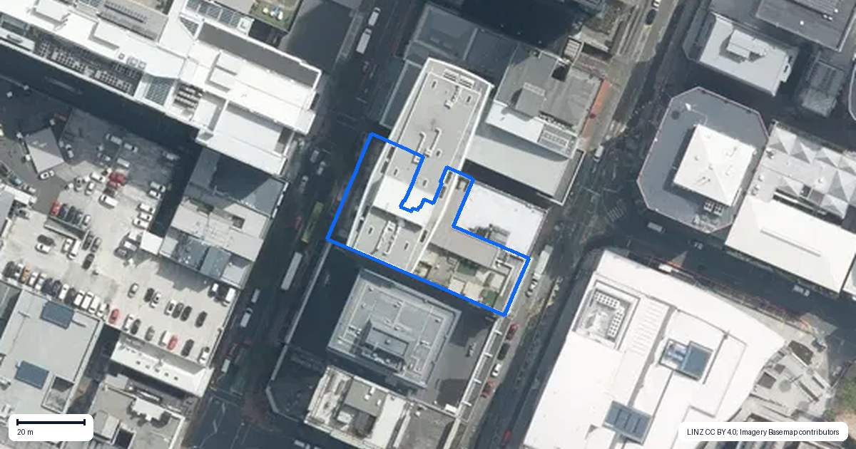 Property context map for 11 Chews Lane, Wellington Central, Wellington