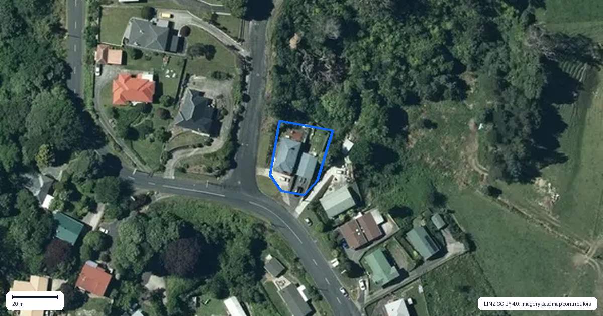 Property context map for 68 Gradara Avenue, Otorohanga