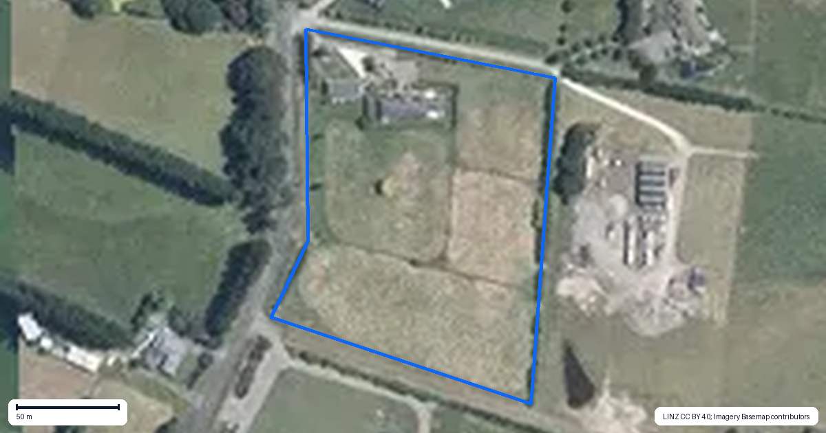 Property context map for 317C Mt Biggs Road, Halcombe