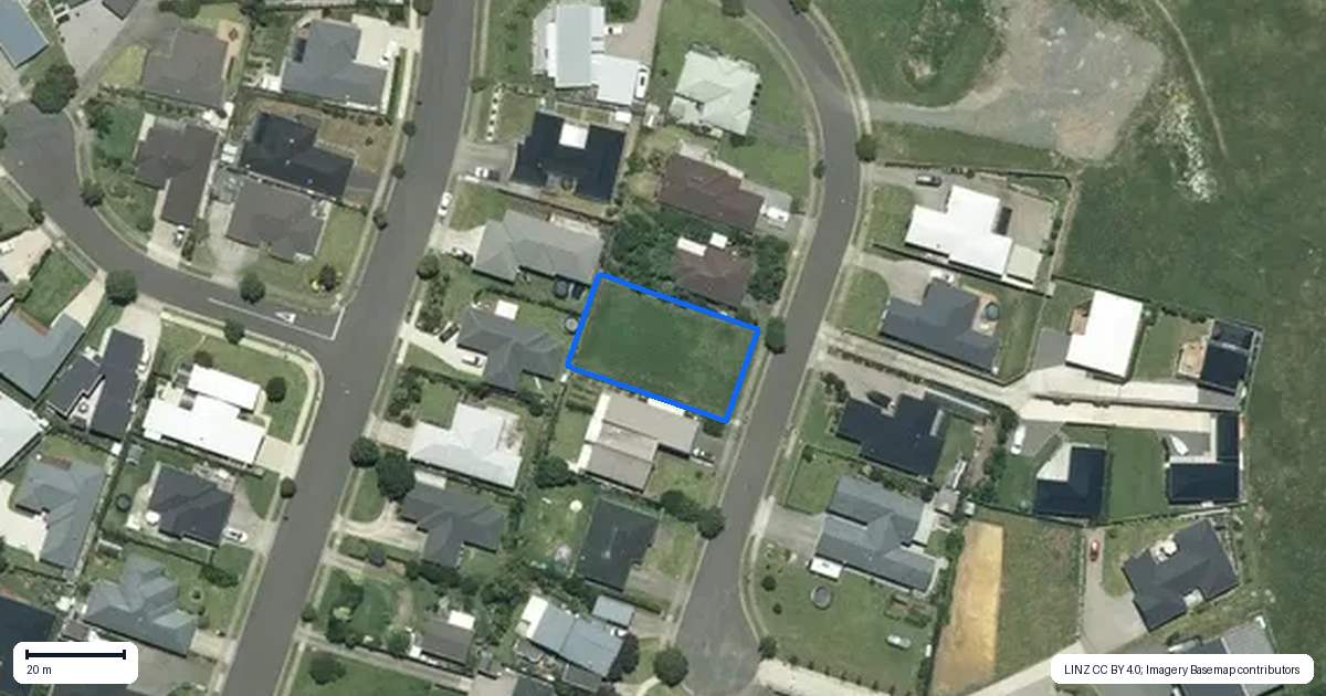 Property context map for 120 Greenhills Drive, Coromandel