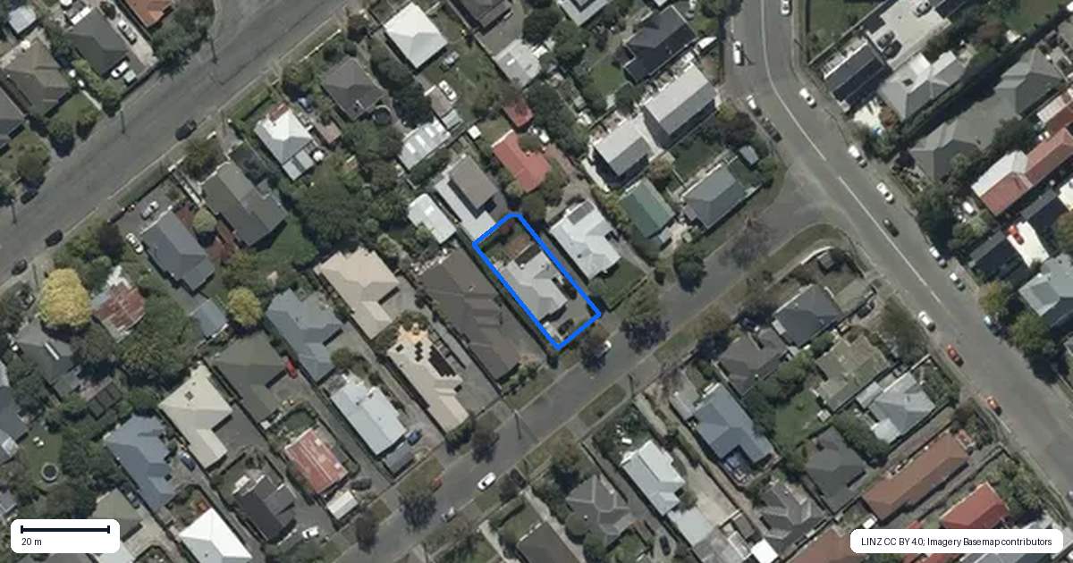 Property context map for 73 Diamond Avenue, Spreydon, Christchurch