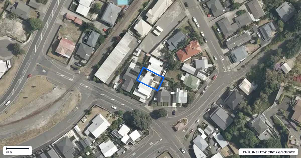 Property context map for 174B Waghorne Street, Ahuriri, Napier