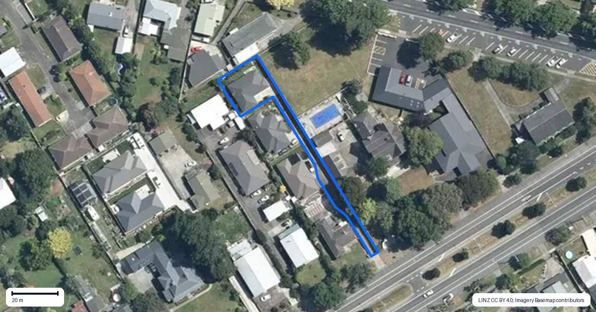 Property context map for 276C Kimbolton Road, Feilding