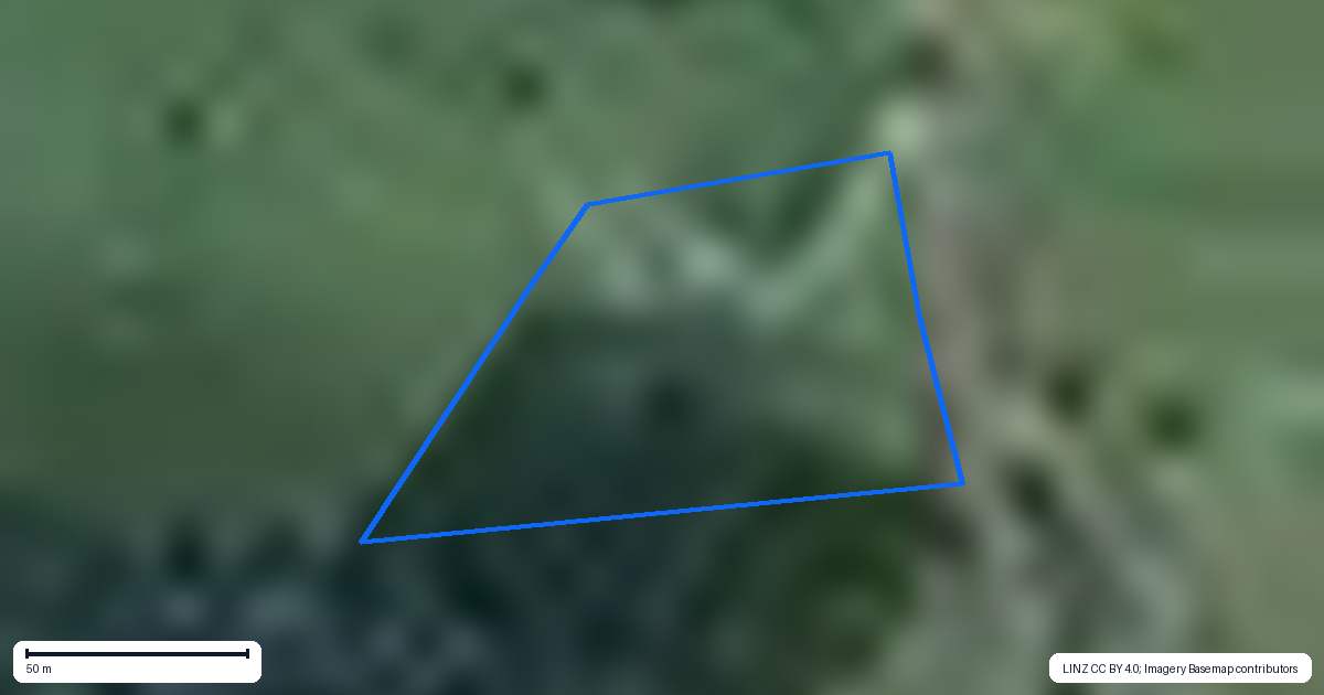 Property context map for 130 Mataraua Road, Kaikohe