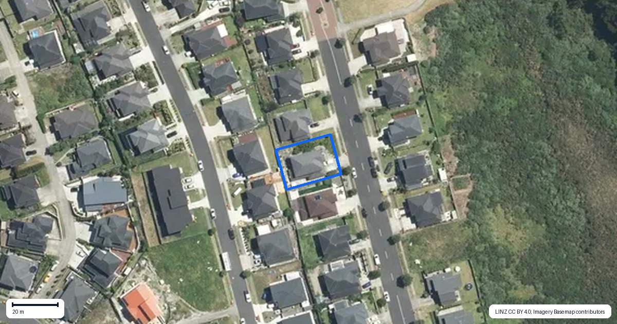 Property context map for 78 Keri Vista Rise, Papakura