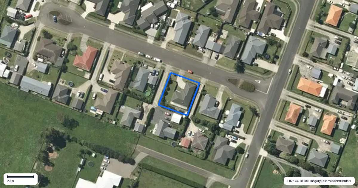 Property context map for 5 Solomon Drive, Ngaruawahia