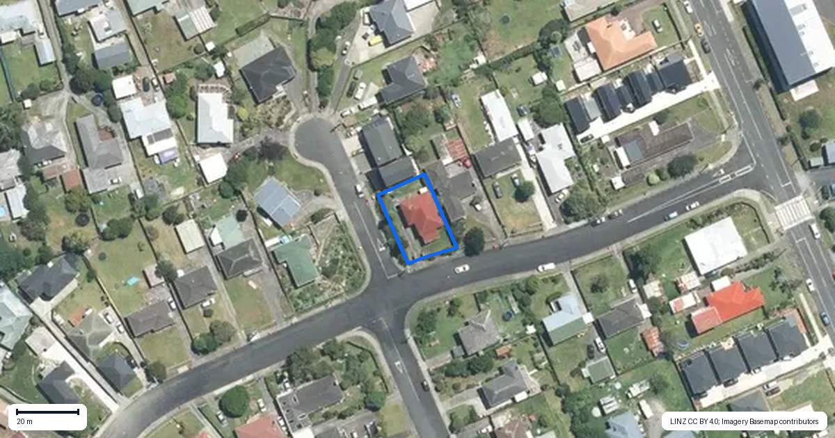 Property context map for 28 Ellen Street, Manurewa East, Auckland