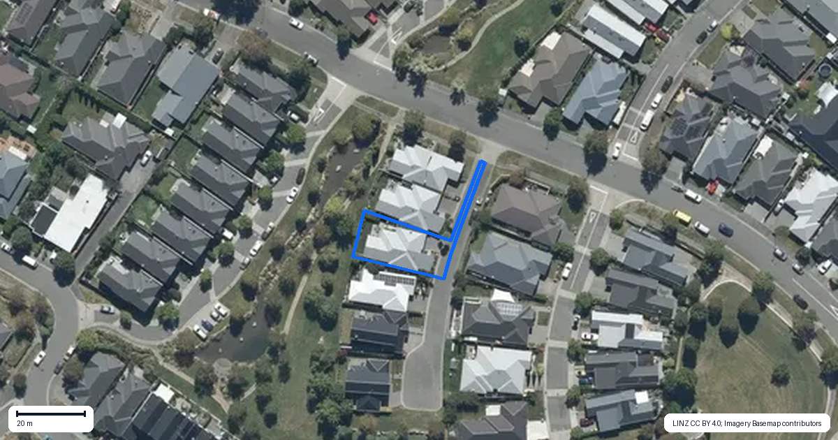 Property context map for 3 The Gate, Yaldhurst, Christchurch