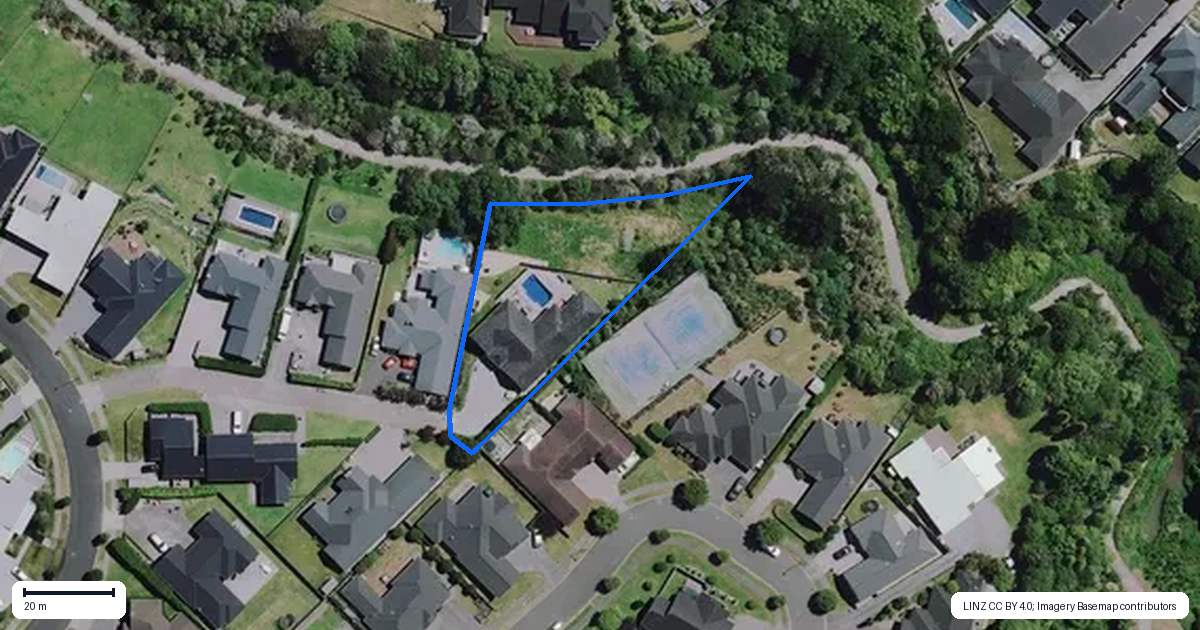 Property context map for 5 Amaril Lane, Flagstaff, Hamilton
