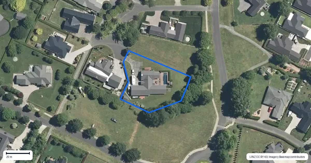 Property context map for 5 Oakfield Close, Matamata