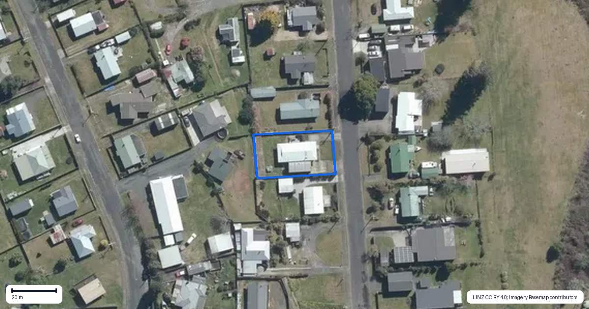 Property context map for 32 Moana Crescent, Mangakino