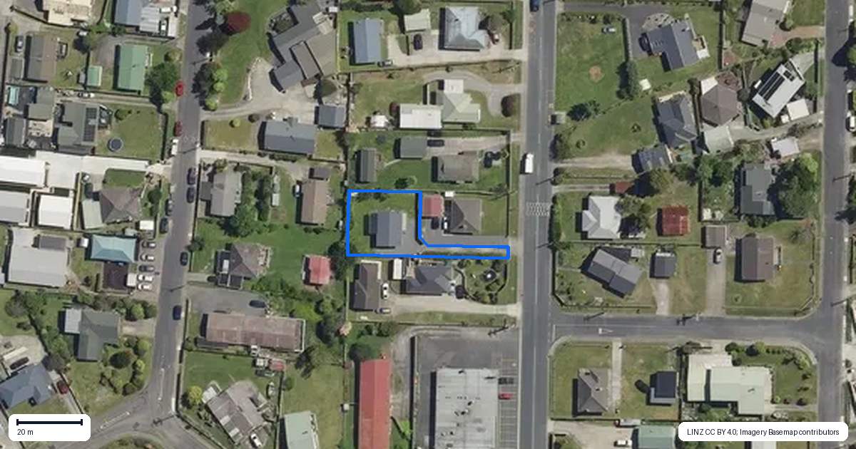 Property context map for 56A Koutu Road, Koutu, Rotorua