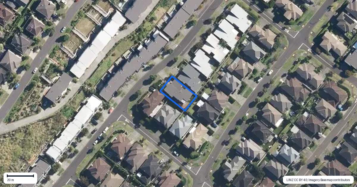 Property context map for 54 Barbarich Drive, Stonefields, Auckland