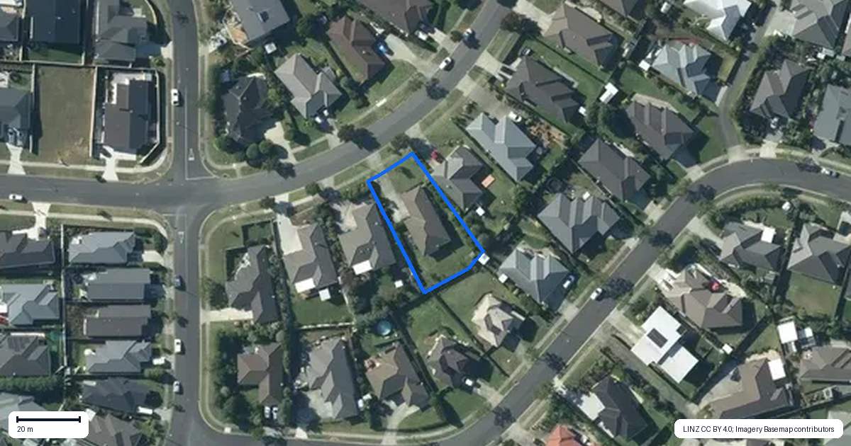 Property context map for 15 John Andrew Drive, Warkworth